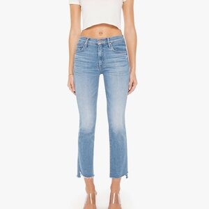 MOTHER The Brother Straight Leg Ankle Jeans in Even The Hippies Get The Blues 23